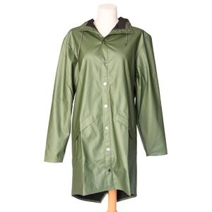 RAINS Green Rain Jacket | Bust 42" | Deadstock